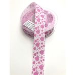 Hobigram Kalp Desenli Grogren Kurdele 2,5 cm - 16112020173