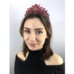 Hobigram Kırmızı Arven Model Kına Ve Gelin Tacı