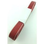 Hobigram Kırmızı Simli Kurdele 1,5 cm