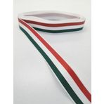 Hobigram Lacivert Kırmızı Beyaz Renkli Grogren Kurdele 2,5 cm 2 Metre