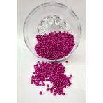 Hobigram Mat Fuşya Kum Boncuk 4 mm 1 Paket 50 Gram