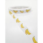 Hobigram Muz Desenli Grogren Kurdele 2,5 cm 2 Metre