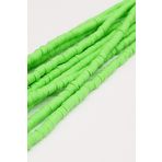 Hobigram Neon Açık Yeşil Fimo Hamur Boncuk FHB-1002