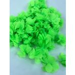 Hobigram Neon Yeşil Gül Lazer Kesim Çiçek 1 Metre 12-13 Adet Organze Tül Kenar Süsü