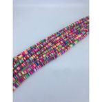 Hobigram Pembe Fuşya Sarı Rengarenk Fimo Hamur Boncuk