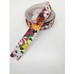 Hobigram Rengarenk Yaprak Desenli Grogren Kurdele 2,5 cm 2 Metre