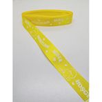 Hobigram Sarı Hoş Geldin Bebek Temalı Grogren Kurdele 2,5 cm 2 Metre