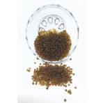 Hobigram Şeffaf Kahve Kum Boncuk 3 mm
