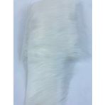 Hobigram Suni Kürk Yapay Peluş Şerit Beyaz En 12 cm
