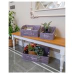 Hobilinka 2 Adet Keçe Raf Organizer Seti Mega/maxi/kutu Organizer - Renkli - 10 x 10 cm