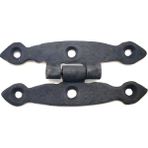 Hobilinka Antika Tarz Dekoratif Pirinç Dar Menteşe - 75X39 Mm, Oksit - Renkli - 1