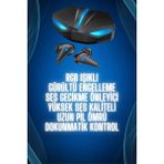 Hobilinka Bluetooth Kulaklık Kulaklığı Rgb Işıklı Oyunlarda Düşük Gecikme - 1