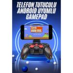 Hobilinka Joystik Gamepad Bluetooth Telefon Tutucu Oyun Kolu Telefon Android Uyumlu
