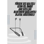 Hobilinka Kablolu Kulak Içi Bluetooth Kulaklık 100 Saat Anc Özellikli Boyun Bantlı - Renkli
