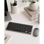 Hobilinka Kablosuz Bluetooth Klavye Mouse Seti Şarjlı Tablet Laptop Uyumlu - 1 - 001-Renkli