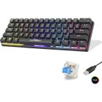 Hobilinka Mekanik Mini Klavye Blue Switch Rgb - Siyah G509B - 1 - Renkli