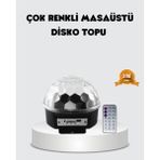 Hobilinka Rgb LED Disko Topu Projektör – Ev Partileri, Doğum Günleri ve Eğlence Için Işık Şovu