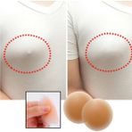 Hobilinka Silikon Göğüs Ucu Kapatıcı Gizleyici Bant Aparat Nipple Pad - Renkli