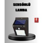 Hobilinka Solar LED Bahçe Aydınlatma – Hareket Sensörlü, Güneş Paneliyle Şarj Olan, IP65 Dayanıklı - 0 - Siyah