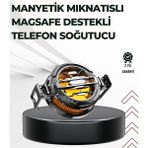 Hobilinka Telefon Soğutucu | LED Işık Efektli | Power Aparatlı | Sessiz ve Taşınabilir Model
