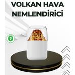 Hobilinka USB Şarjlı Volkanik Tasarımlı Buhar Makinesi - Ahşap