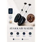 HOBİLON 1 Çift 39-44 Numara Yaylı Ayakkabı Kalıbı - Klasik & Spor Ayakkabı Form & Şekil Koruyucu Plastik Kalıp