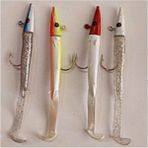 Hobimexpress Levrek - Turna - Baracuda Silikon Balık Seti 13 cm 15 gr 4'lü