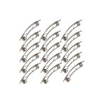 hobimon 100 Adet 50 mm (5 cm) Otomatik Toka Klipsi