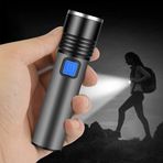 Hobimtek HT-015 T6 Led Mini Profesyonel Ultra Güçlü Zoomlu El Feneri