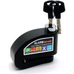 Hobimtek Motosiklet Disk Kilidi Alarmlı Motor Kilidi 110 Db Waterproof Yüksek Kaliteli Siyah