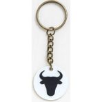 Hobireyon Boğa Burcu NFC Anahtarlık – Akıllı Temassız Bağlantı Özellikli Burç Anahtarlığı (3,5 cm)