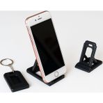 Hobireyon Telefon Standlı Anahtarlık - Katlanabilir Masa Üstü Telefon Tutucu - Ayarlanabilir Telefon Standı