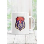 HobiShop(2633) Cte Adalet Kupa Bardak Beyaz