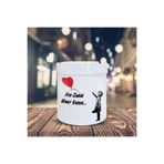HobiShop(7552) Banksy Kırmızı Balonlu Kız Baskılı Küllük Seramik Kül Tablası-89 Renksiz