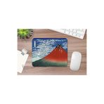 HobiShop(8146) Hokusai Red Fuji Southern Wind Clear Morning 17 X 21 Cm Mouse Pad standart