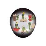 HobiShop(8274) Kitap Kurdu Bilek Destekli Mouse Pad Renkli