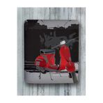 HobiShop(8389) Kırmızı Motor Bilek Destekli Mouse Pad Renkli
