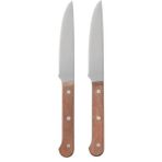 Hobiurun Biftek bıçağı seti, koyu kahve, 24 cm, 2 adet - 1 Adet