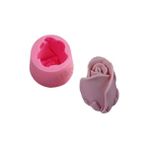 Hobizubi Goncagül Silikon Mum Kalıbı M-158 - Pembe