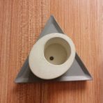 Hobizubi Silikon Beton Saksı Kalıbı Oval - Şeffaf