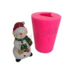 Hobizubi Yılbaşı Çam Ağacı - Noel Baba Silikon Kalıbı M-198