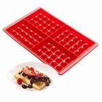 Hobs Dikdörtgen Şekilli Waffle Pankek Kalıbı