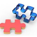 Hobs Puzzle Kurabiye Kalıbı