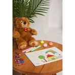 Hoby Games 2 Adet Okul Orta Boy Resim Defteri 23*33CM Güzel Evim Karton Kapak Spiralli 15 Yaprak Set - Renkli