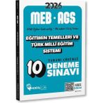 Hoca Kafası 2026 Meb-Ags Eğitimin Temelleri ve Türk Milli Eğitim Sistemi 10 Deneme Çözümlü Hoca Kafası Yayınları
