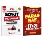 Hoca Kafası + Evp 2026 Kpss Tyt Ales Dgs Soyut Paragraf Soru Bankası + 21 Rest Deneme 2 Li Set - Öznur Saat Yıldırım Hoca Kafası + Evp Akademi