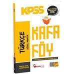Hoca Kafası Yayınları KPSS Türkçe Konu Anlatımlı Kafa Föy
