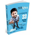 Hocawebde Yayınları 2020 KPSS Coğrafya 33 Deneme