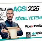 HocaWebde Yayınları 2025 MEB AGS Sözel Yetenek Video Ders Notu