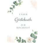 Hochwertiges Album der Liebe und Freundschaft: Unser einzigartiges Gästebuch zur Hochzeit mit Fragen für ewige Erinnerungen - Hardcover